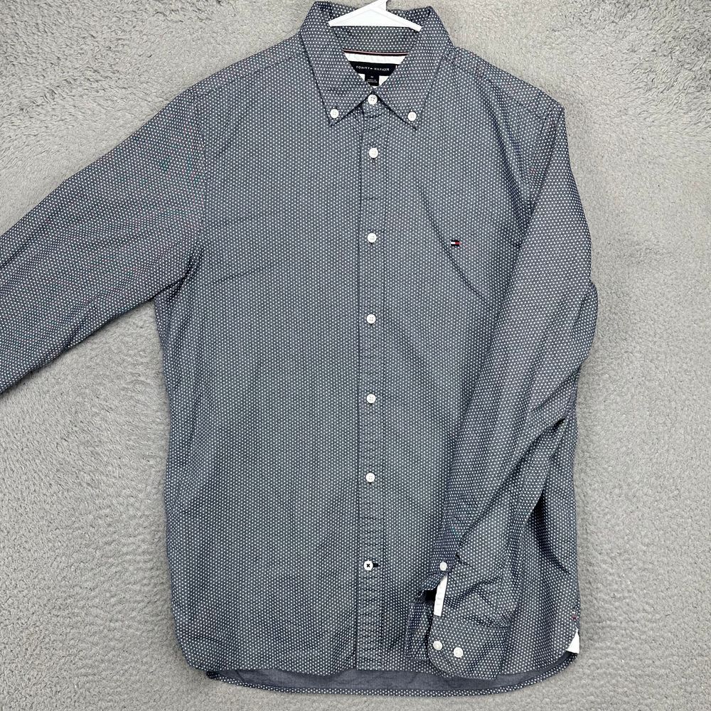 Tommy Hilfiger Blue Casual Button Down Shirt